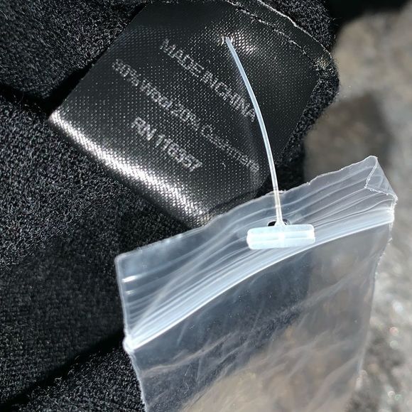 Zachary Prell Black Wool/Cashmere Henley Shirt XXL - Picture 8 of 8